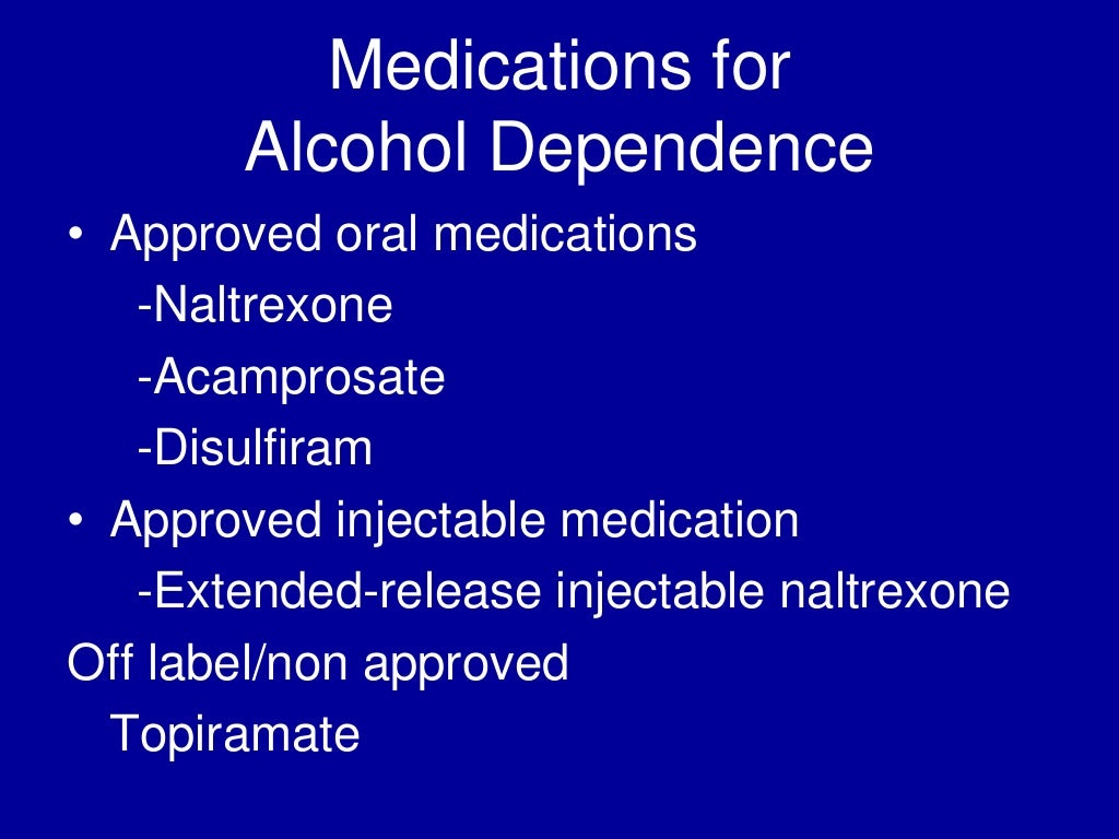 Alcohol Dependence