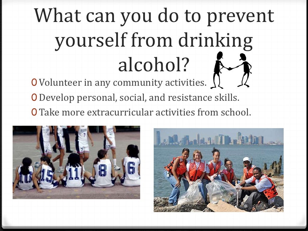 Alcohol & drinking presentation