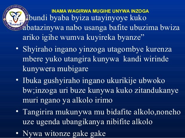 Alcohol Effect By Effect By Tite Uwambajineza