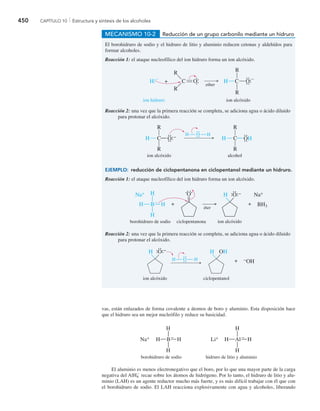 química orgánica temas de alcoholes y reacciones | PDF