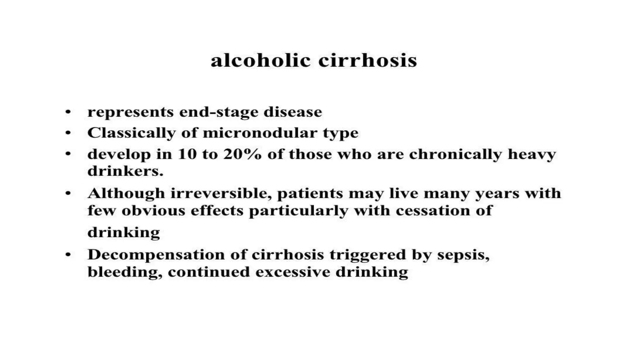 Alcoholic liver disease