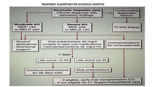 ALCOHOLIC LIVER DISEASE. By Dr. fatima nasir FMC jabi | PPTX