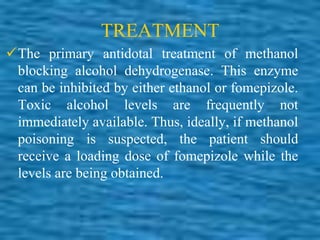 Alcohol intoxification | PPTX
