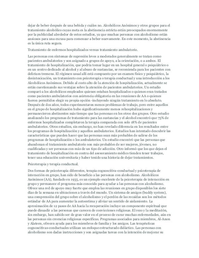 La codificación del alcohol en la región de Moscú