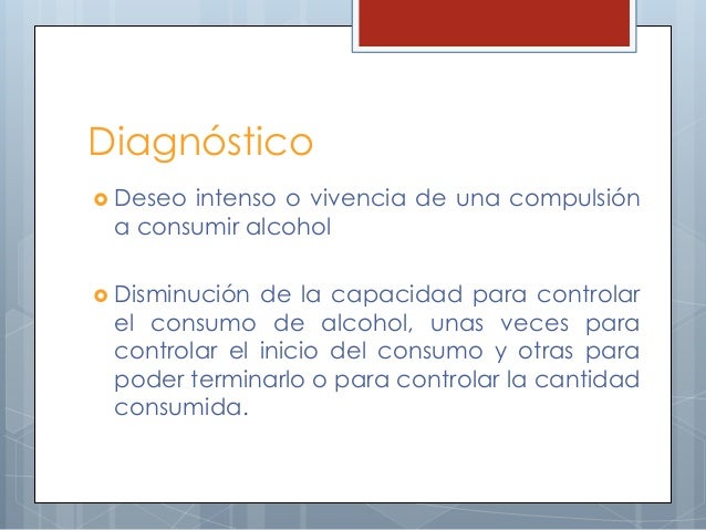La codificación de la dependencia alcohólica rostov