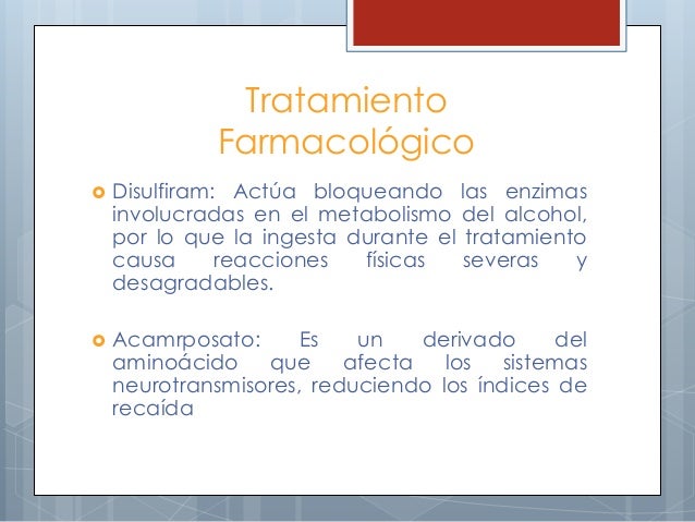 Los medios seguros eficaces del alcoholismo