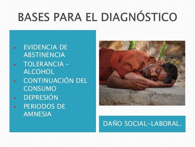 La codificación del alcohol y la provocación