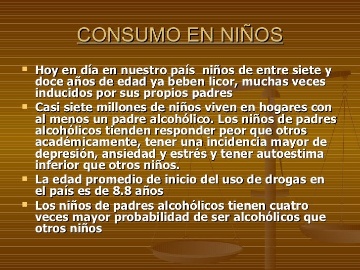 Por qué el alcohólico echa a la mujer