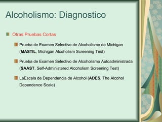 Alcoholismo | PPT