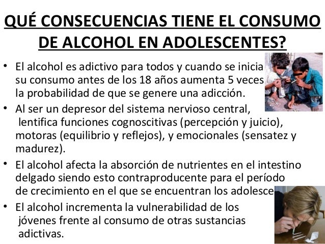 Resultado de imagen para consecuencias del alcohol en los jovenes