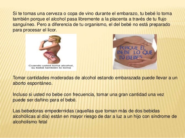 Alcoholismo en el embarazo Alcoholismo en el embarazo