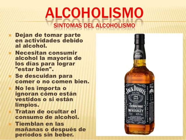 Minzdravsotsrazvitiya sobre el alcoholismo
