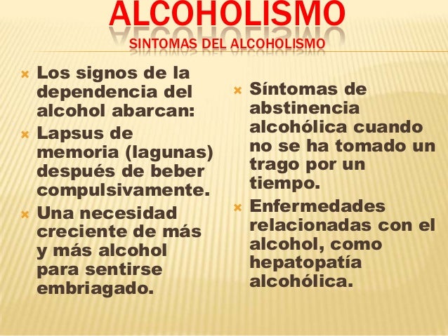 La codificación del alcohol en bugulme