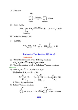 alcohol phenol and ether questions for practice for board exams.ppt