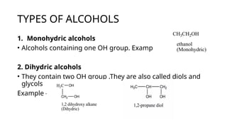 Presentation on alcohol, types of alcohol and properties of alcohol | PPTX
