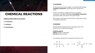 Incomplete Oxidation - Alcohols.pdf for o levels igcse 0620 chemistry | PDF