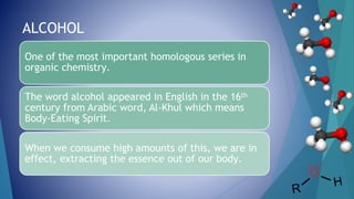 Comprehensive Overview of Alcohols in Organic Chemistry: Structure ...