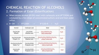 R Coo R Comprehensive Overview of Alcohols in Organic Chemistry: Structure ...