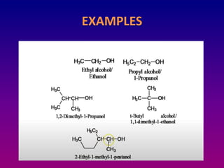 Alcohols qualitative test | PPTX