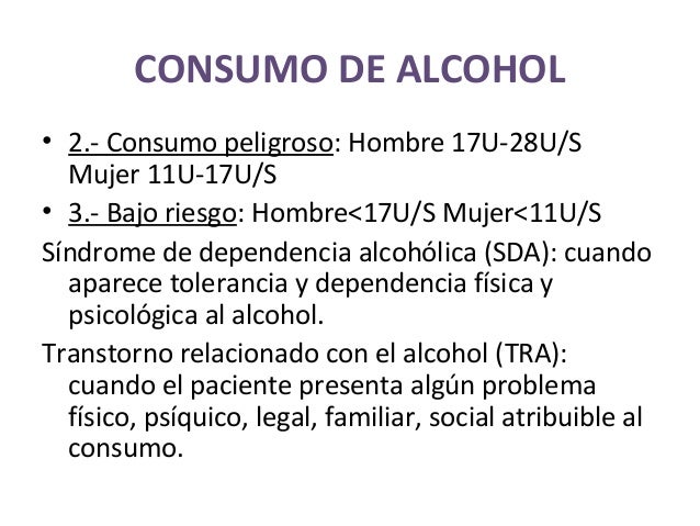 La profiláctica del alcoholismo y el tabaquismo los guiones