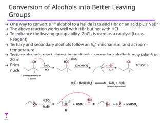 Alcohols, Ethers and Oxiranes for Biomedical Engineers | PPTX
