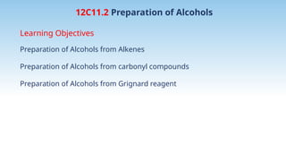 Comprehensive Study of Alcohols, Phenols, and Ethers: Classification ...