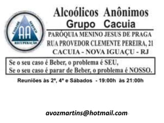 avozmartins@hotmail.com
 