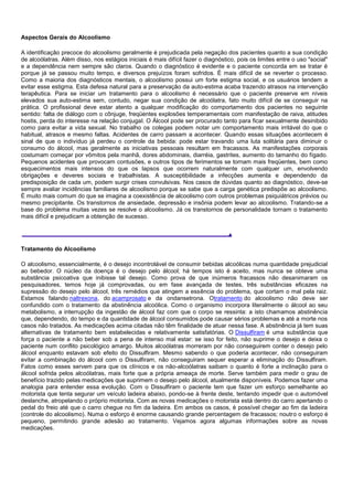Alcoolismo
