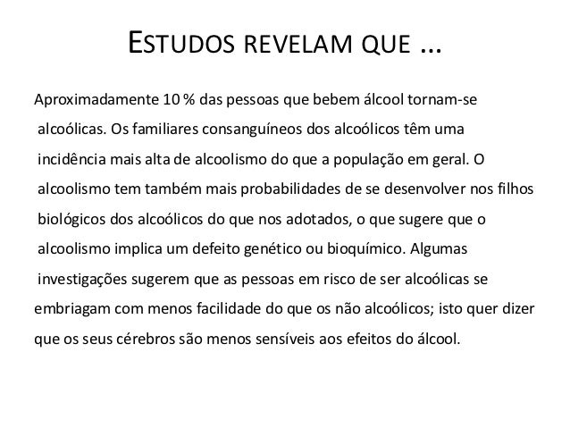 A codificação de agulhas de alcoolismo