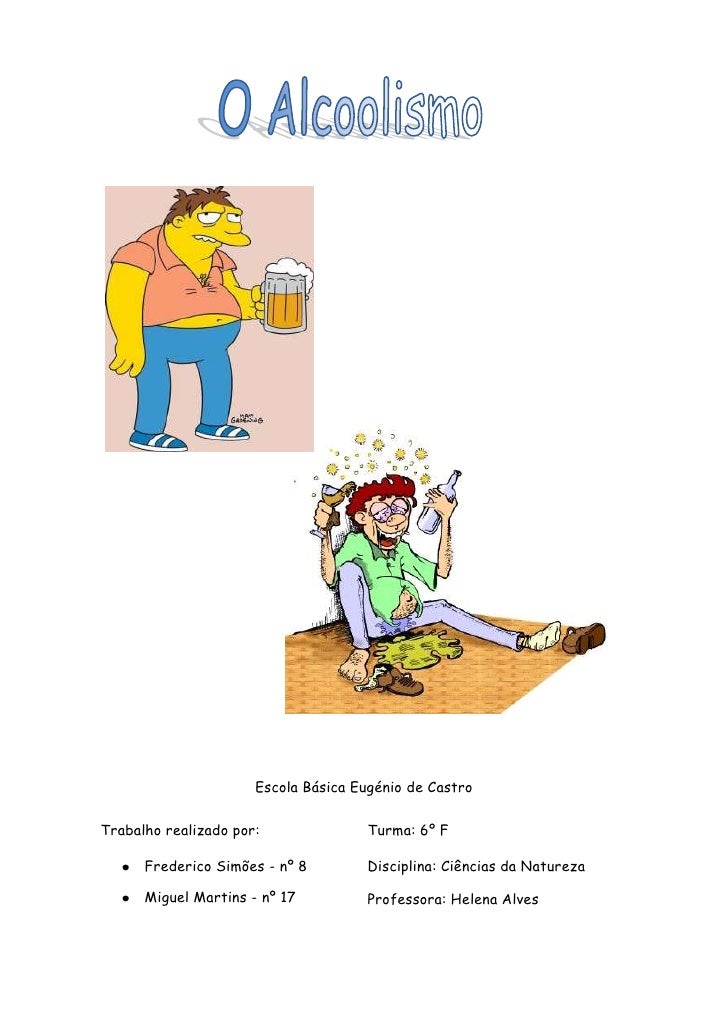 Que contar na dependência alcoólica