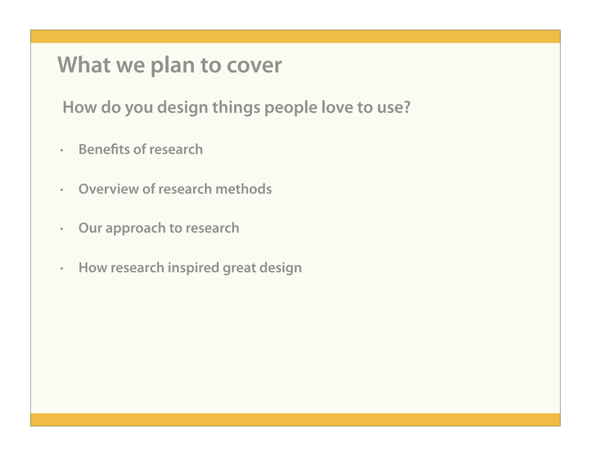 People-Centered Design