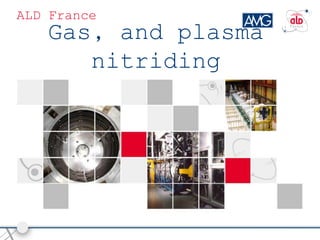 ALD France
Gas, and plasma
nitriding
Process and furnace
 