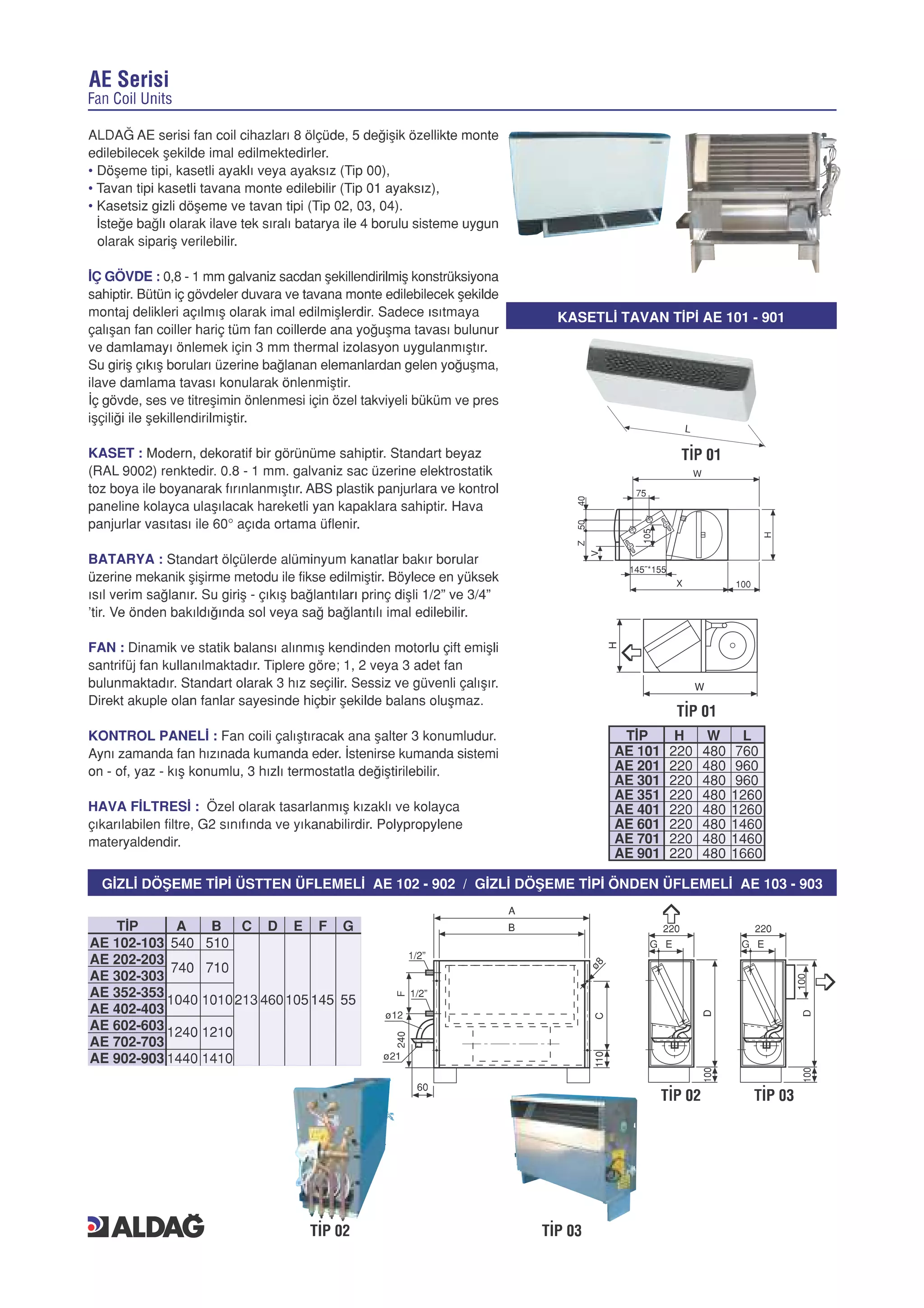 Aldağ ae katalog PDF