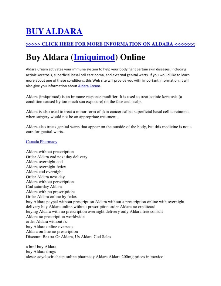 Order imiquimod generic