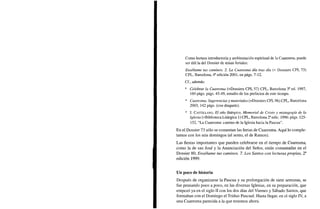 Como lectura introductoria y ambientación espiritual de la Cuaresma, puede
ser útil la del Dossier de misas feriales:
Enséñame tus caminos. 2. La Cuaresma día tras día (= Dossiers CPL 73)
CPL, Barcelona, 4a
edición 2001, en págs. 7-12.
Cf., además:
* Celebrar la Cuaresma (=Dossiers CPL 57) CPL, Barcelona 3a
ed. 1997,
160 págs: págs. 45-49, estudio de los prefacios de este tiempo.
* Cuaresma. Sugerencias y materiales (=Dossiers CPL 96) CPL, Barcelona
2003, 142 págs. (con disquete).
* J. CASTELLANO, El año litúrgico, Memorial de Cristo y mistagogía de la
Iglesia (^Biblioteca Litúrgica 1) CPL, Barcelona 2a
edic. 1996: págs. 125-
152, "La Cuaresma: camino de la Iglesia hacia la Pascua".
En el Dossier 73 sólo se comentan las ferias de Cuaresma. Aquí lo comple-
tamos con los seis domingos (el sexto, el de Ramos).
Las fiestas importantes que pueden celebrarse en el tiempo de Cuaresma,
como la de san José y la Anunciación del Señor, están comentadas en el
Dossier 80, Enséñame tus caminos. 7. Los Santos con lecturas propias, 2a
edición 1999.
Un poco de historia
Después de organizarse la Pascua y su prolongación de siete semanas, se
fue pensando poco a poco, en las diversas Iglesias, en su preparación, que
empezó ya en el siglo II con los dos días del Viernes y Sábado Santos, que
formaban con el Domingo el Triduo Pascual. Hasta llegar, en el siglo IV, a
una Cuaresma parecida a la que tenemos ahora.
 