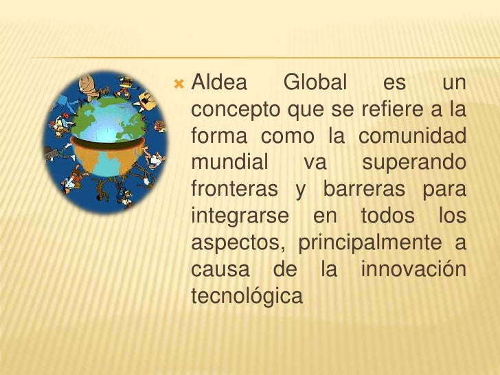 Aldea global, Vilma Garcia