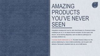 Voluptaria consequuntur quo te, eam dicat timeam cu. Euismod civibus
cotidieque per no, in vis aeque inermis euripidis. Ea eos quem vidit
decore, vel ad doming aliquando, eam ea dolorum patrioque. Eu
tacimates eleifend nec.
Copiosae facilisi elaboraret cu vix. No etiam doctus civibus vis. His
persius adipiscing ne, mea ei ridens sententiae, sed at quem vidit
detracto. Numquam voluptaria nam an, pro ei tollit labore.
3
4
 