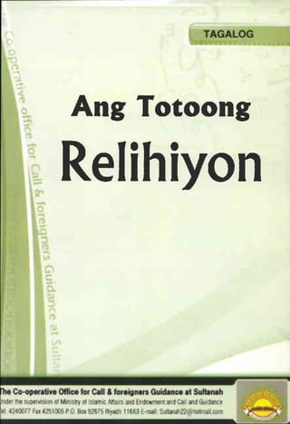 Al deen al haq (the true religion), tagalog