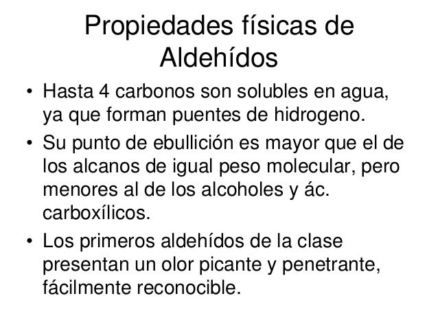 Aldehídos y Cetonas
