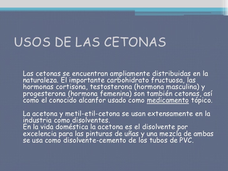Aldehidos y cetonas