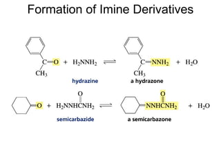 Formation of Imine Derivatives
 