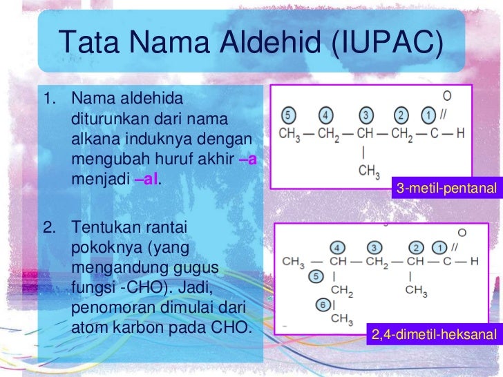 Aldehid Senyawa Karbon