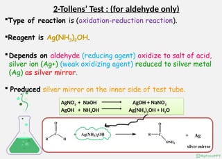 aldehyde and ketone 1.pptx Carbonyl compounds in organic chemistry ...