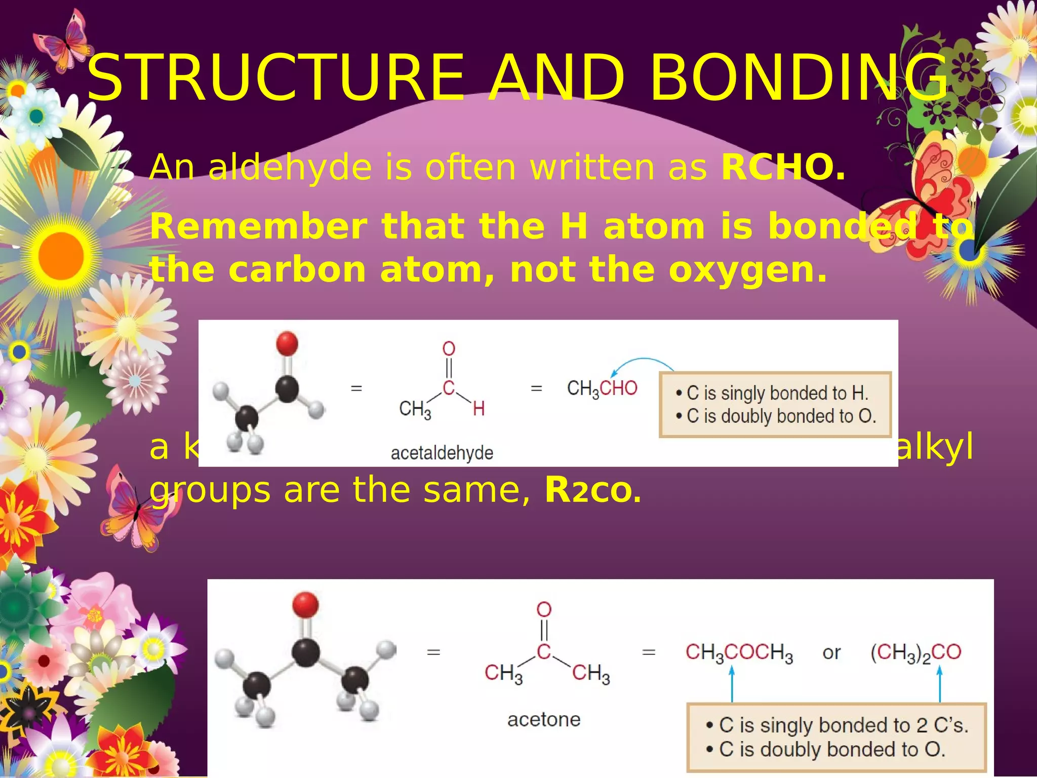 Aldehydes and ketones | PDF