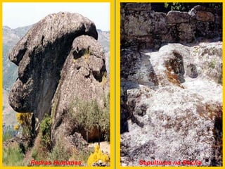 Pedras Humanas  Sepulturas na Rocha  