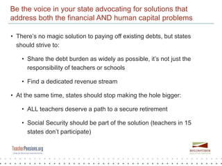 Why Education Advocates Should Invest in Pension Reform Slide 12