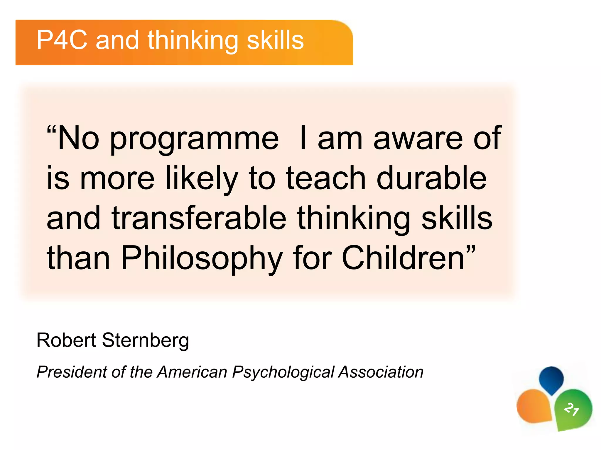 A selection of thinking skillsGROUPHYPOTHESISEIDENTIFYINFERINTERPRETORGANISEPARAPHRASEPREDICTQUESTIONRANKREPRESENTRESPONDSEQUENCESIMPLIFYSHOW HOWSOLVESORTSUMMARISESUPPORTTESTVERIFYVISUALISEANALYSEANTICIPATEAPPLYCAUSAL-LINKCHOOSECLASSIFYCOMPARE CONNECTCONTRASTDECIDEDEFINEDESCRIBE DETERMINEDISCUSSELABORATEESTIMATEEVALUATEEXEMPLIFYEXPLOREGENERALISEGIVE EXAMPLESGIVE REASONS137