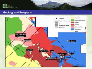 Geology and Prospects
 