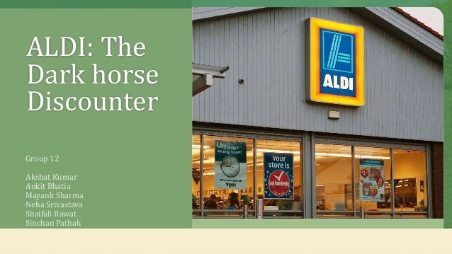 Aldi The Dark Horse Discounter