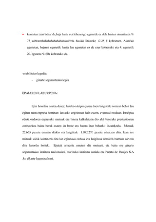 aldi baterako ezgaitasuna, 6.ariketa